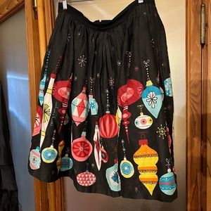 Bella Ornament Skirt PinUp Clothing